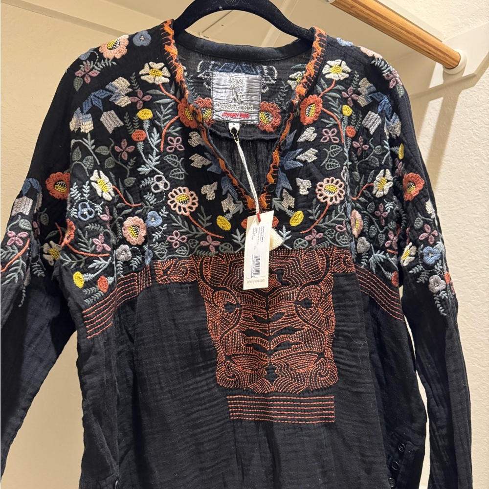 Pete and Greta by Johnny Was Merari Gauze Blouse